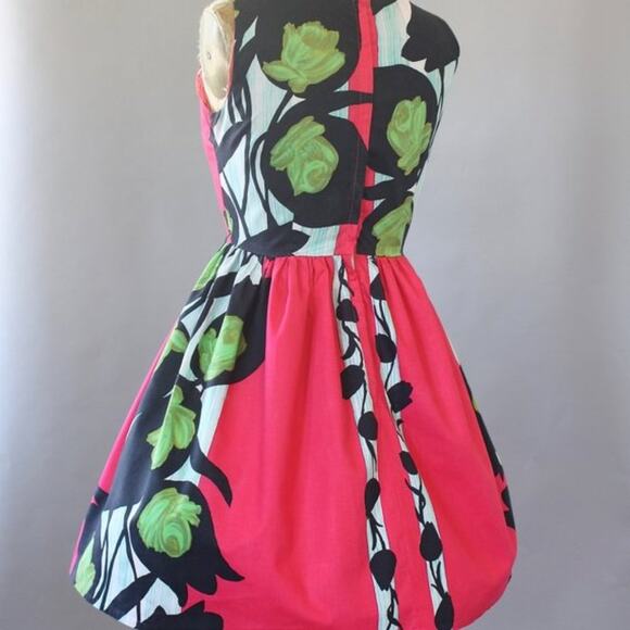 Amazing Unique True Vintage Fit and Flare dress LM - Picture 9 of 12